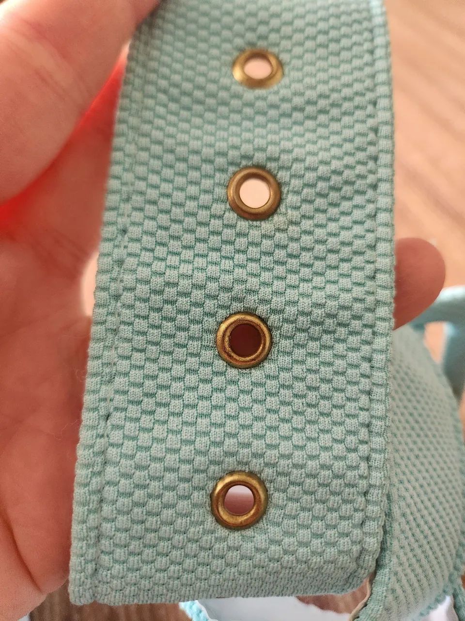 Cinto azul estilo vintage  - Foto 5