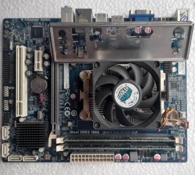 Kit Placa Mãe Amd Fm1+A6-3500 2.10Ghz+4Gb Memória Ddr3