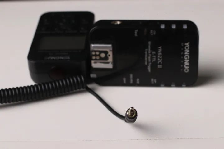 Kit Rádio Flash Youngnuo (Canon) + Cabo de Sincronismo - Foto 4