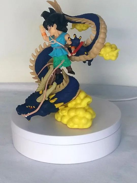 Action figure Goku e Shenlong - Coleção Dragon Ball - Foto 2