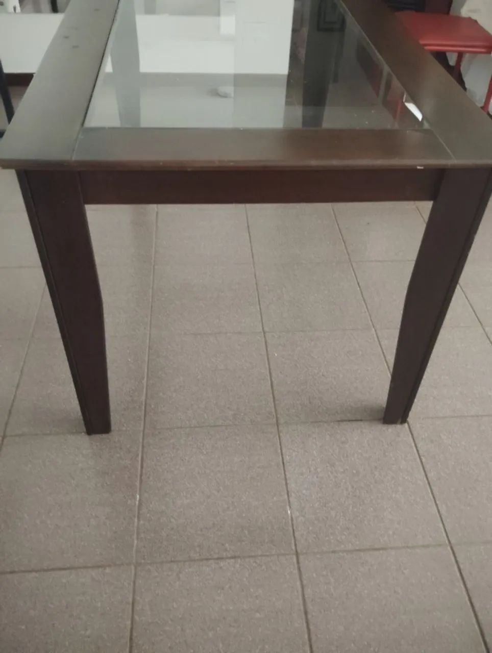Mesa de Jantar com Tampo de Vidro - Foto 5