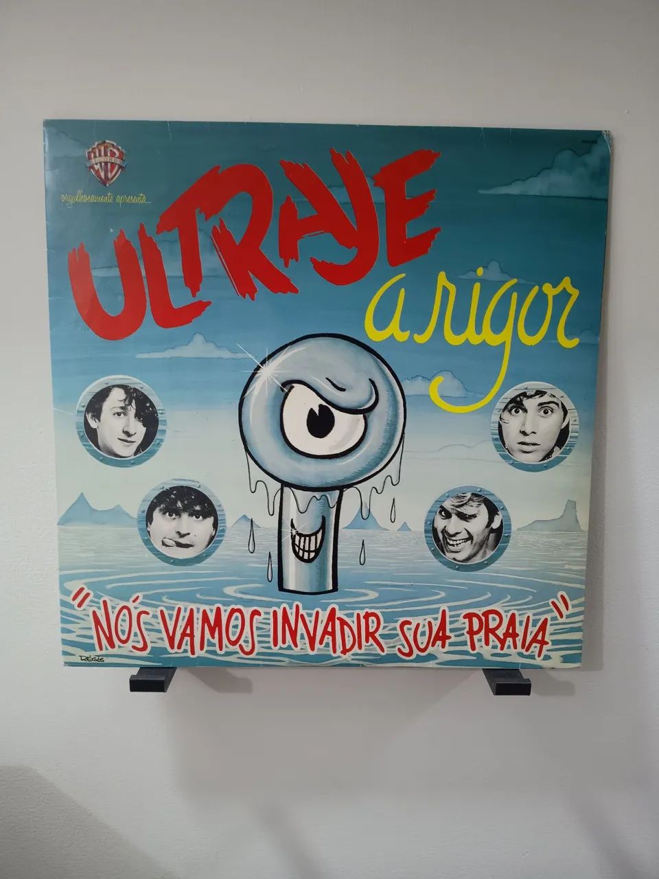 LP - Disco de Vinil - Ultraje a Rigor - Nos vamos invadir sua praia - 1990