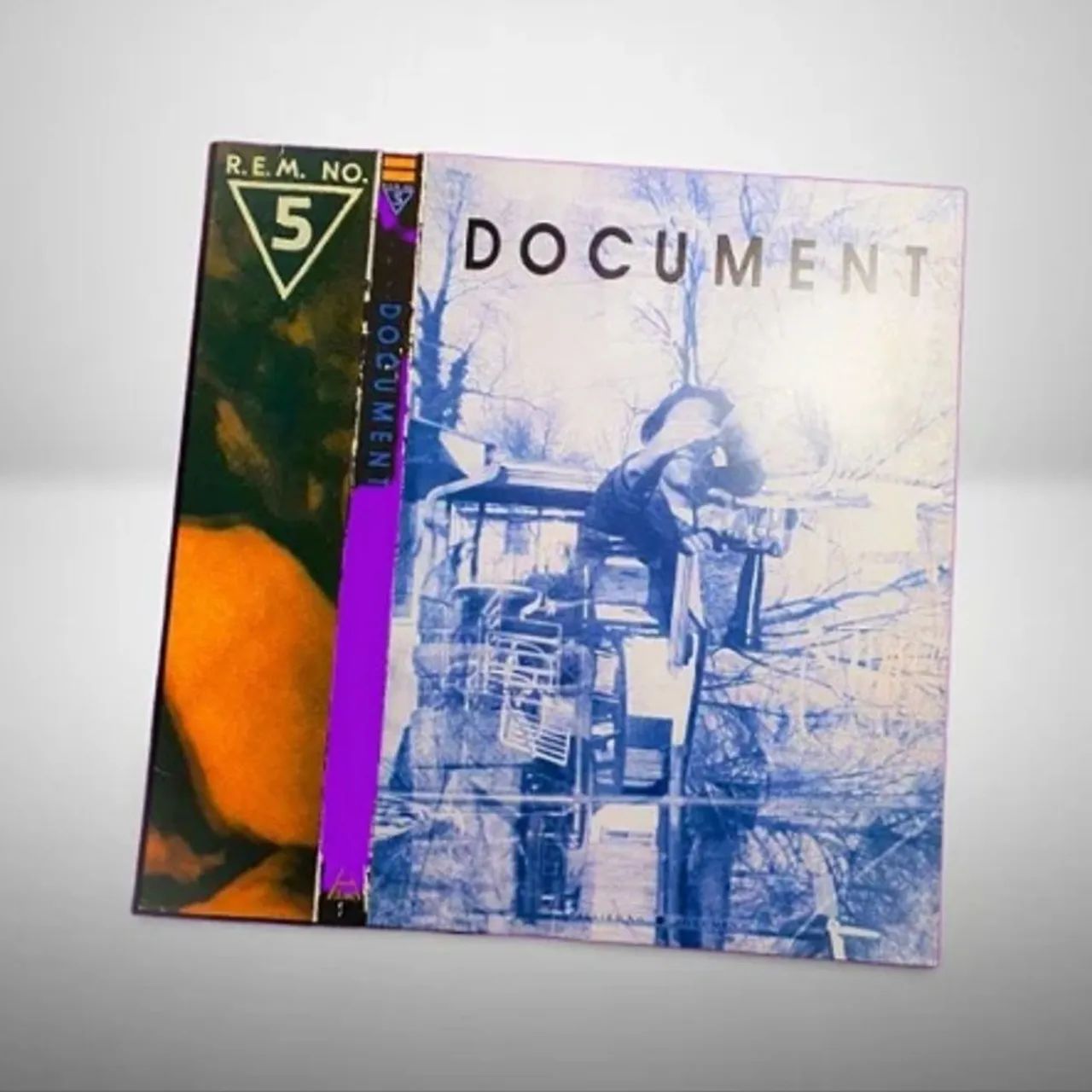 Disco de vinil REM - Document perfeito de época 