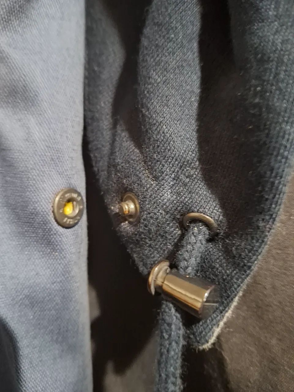 Blazer Azul com Capuz Removível - Estilo e Conforto - Foto 4