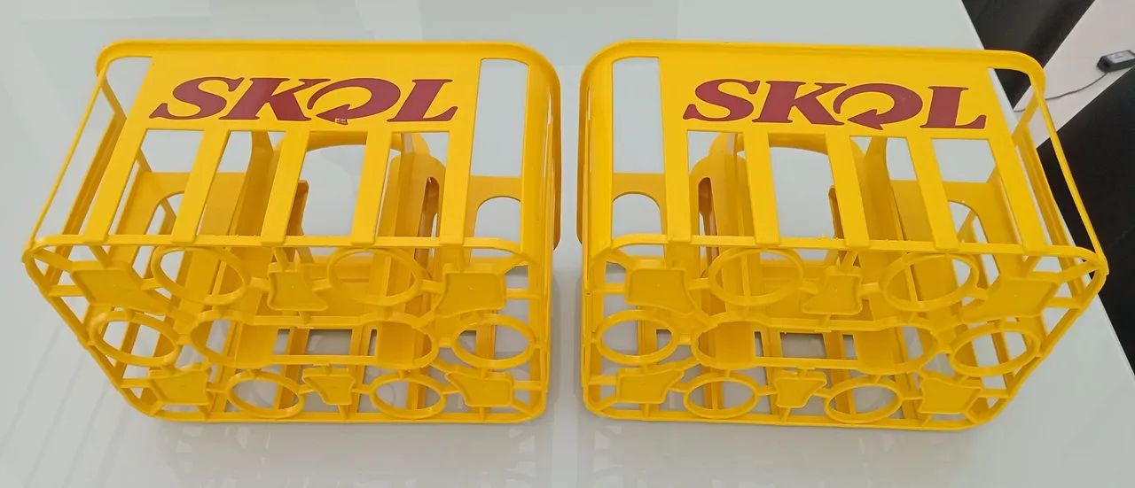 2 Engradados Skol Com Alça Para Cerveja - Foto 4