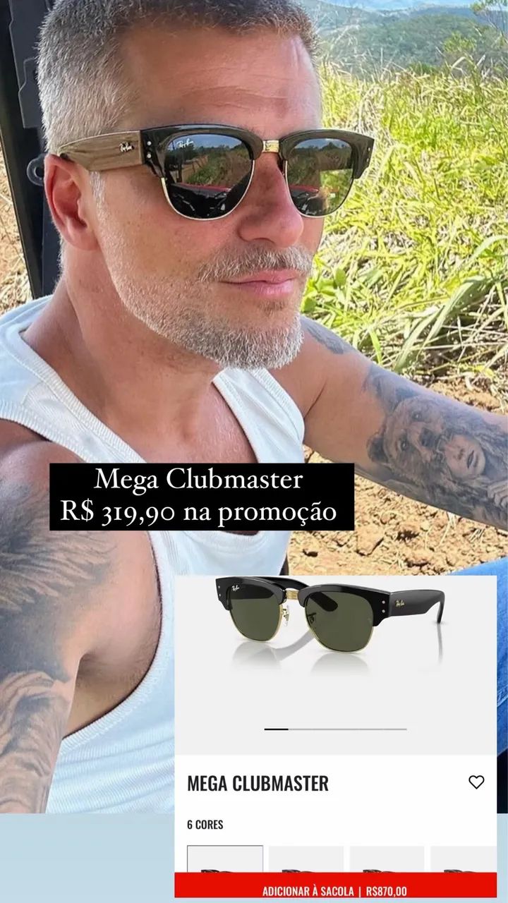 Rayban original completo novooo na caixa  - Foto 2