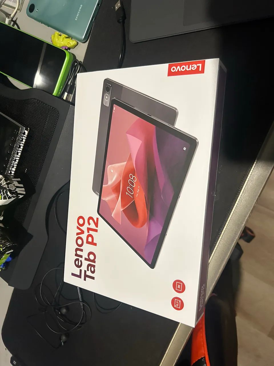 Tablet Lenovo P12 +Capa teclado original + Tab pen original - Foto 4