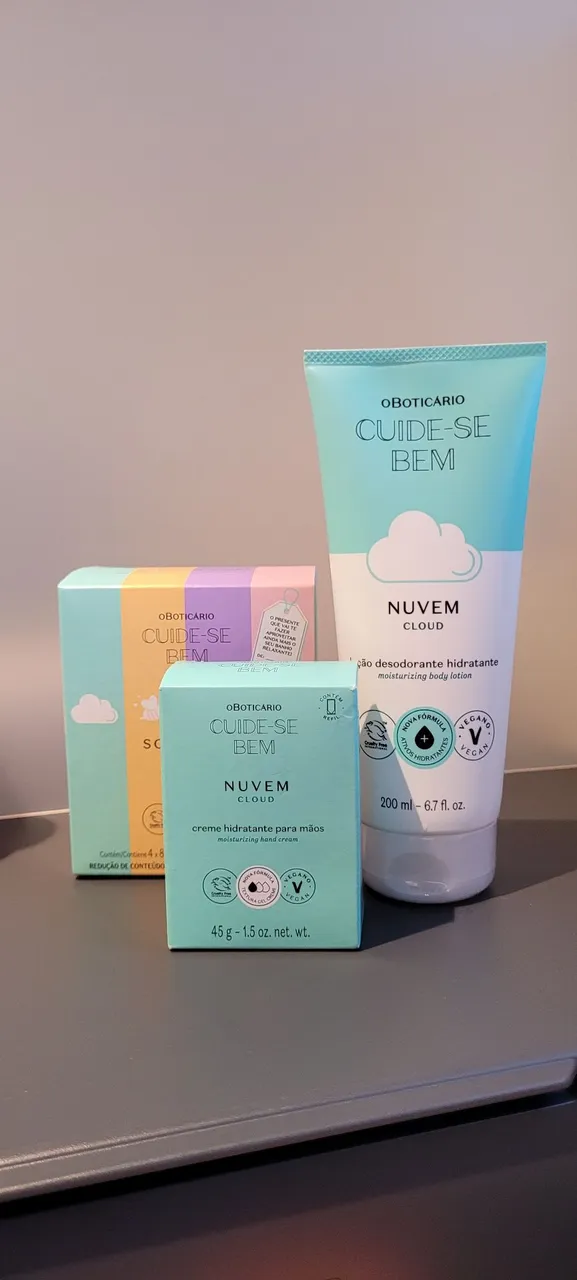 Kit Cuidado Nuvem O Boticário