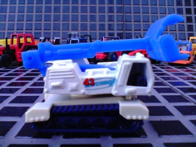 MINIATURA Demolition Machine 43 - 2000 Matchbox - SCL 1/64. - Foto 2