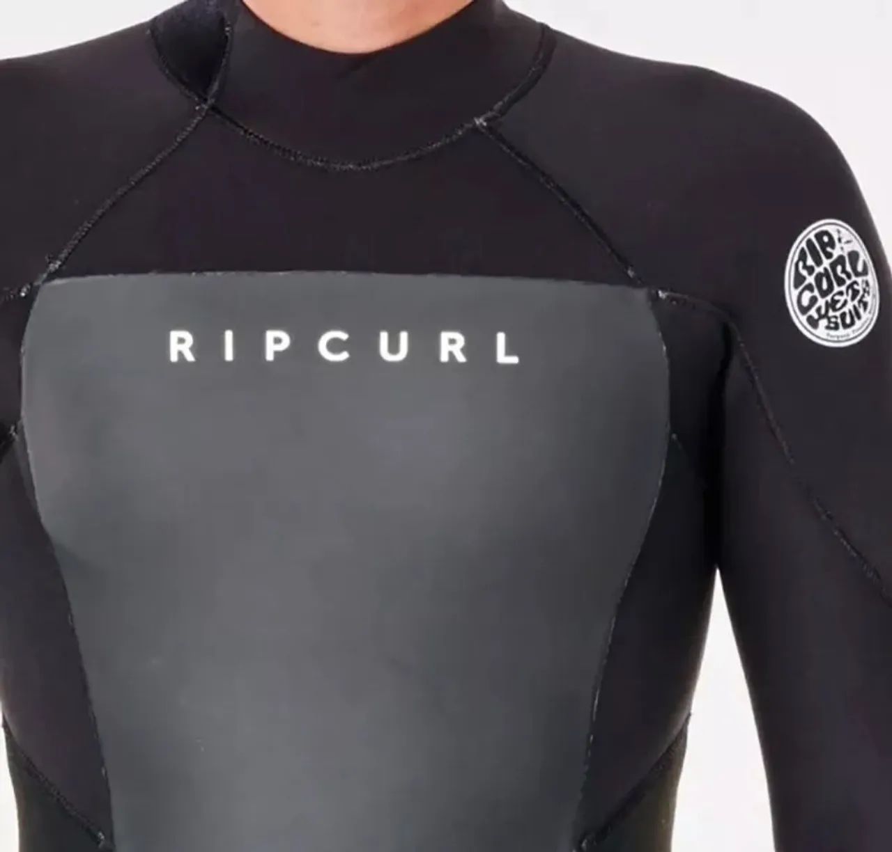 Long John Rip Curl Omega 3/2 Back Zip agora 100% selado novo! - Foto 4