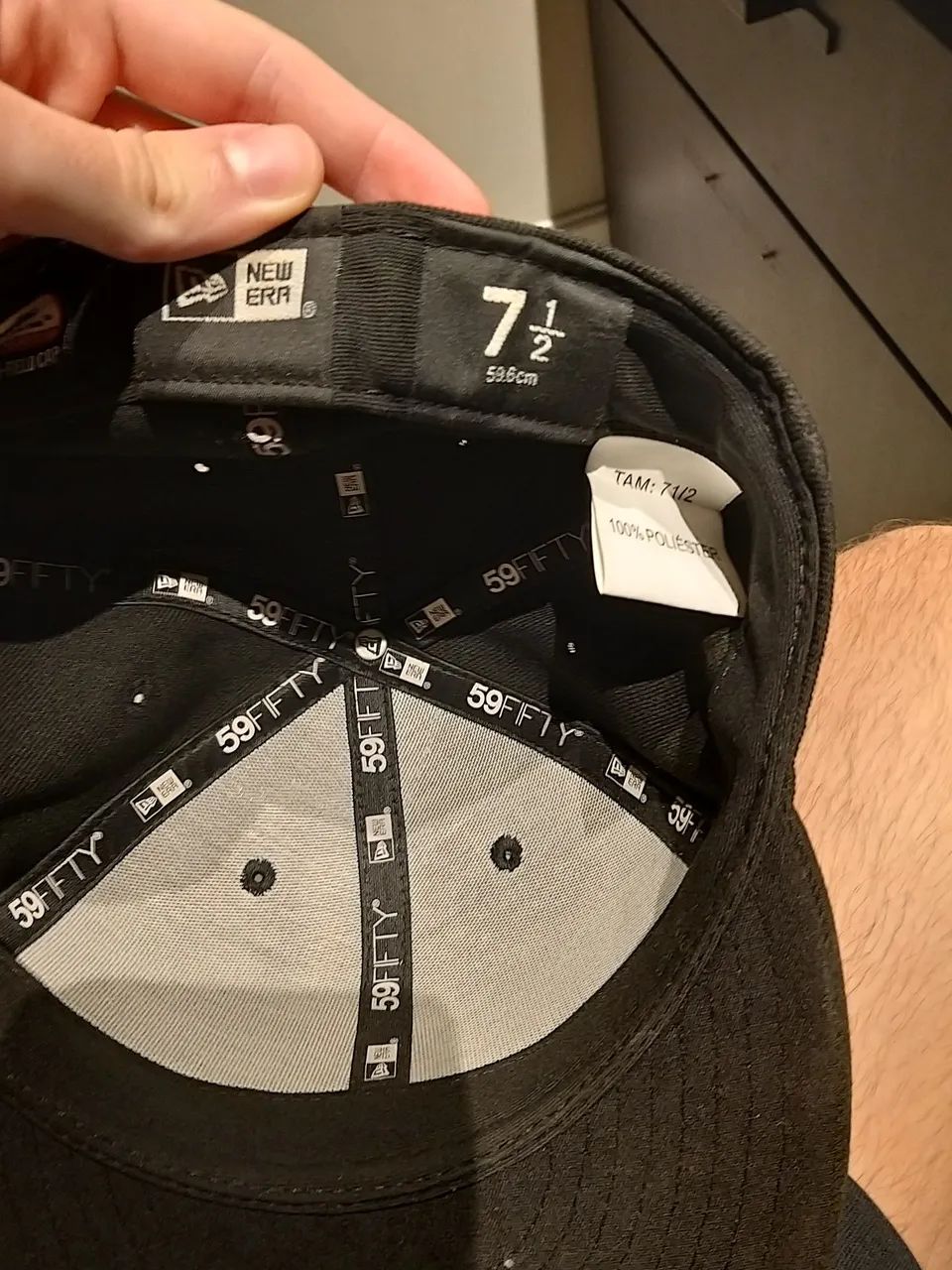 Boné new era arizona diamondbacks MLB Preto/Vermelho - Foto 3