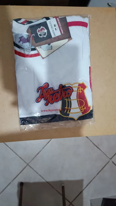Camisa Santa Cruz retrô (Liga Retrô)
