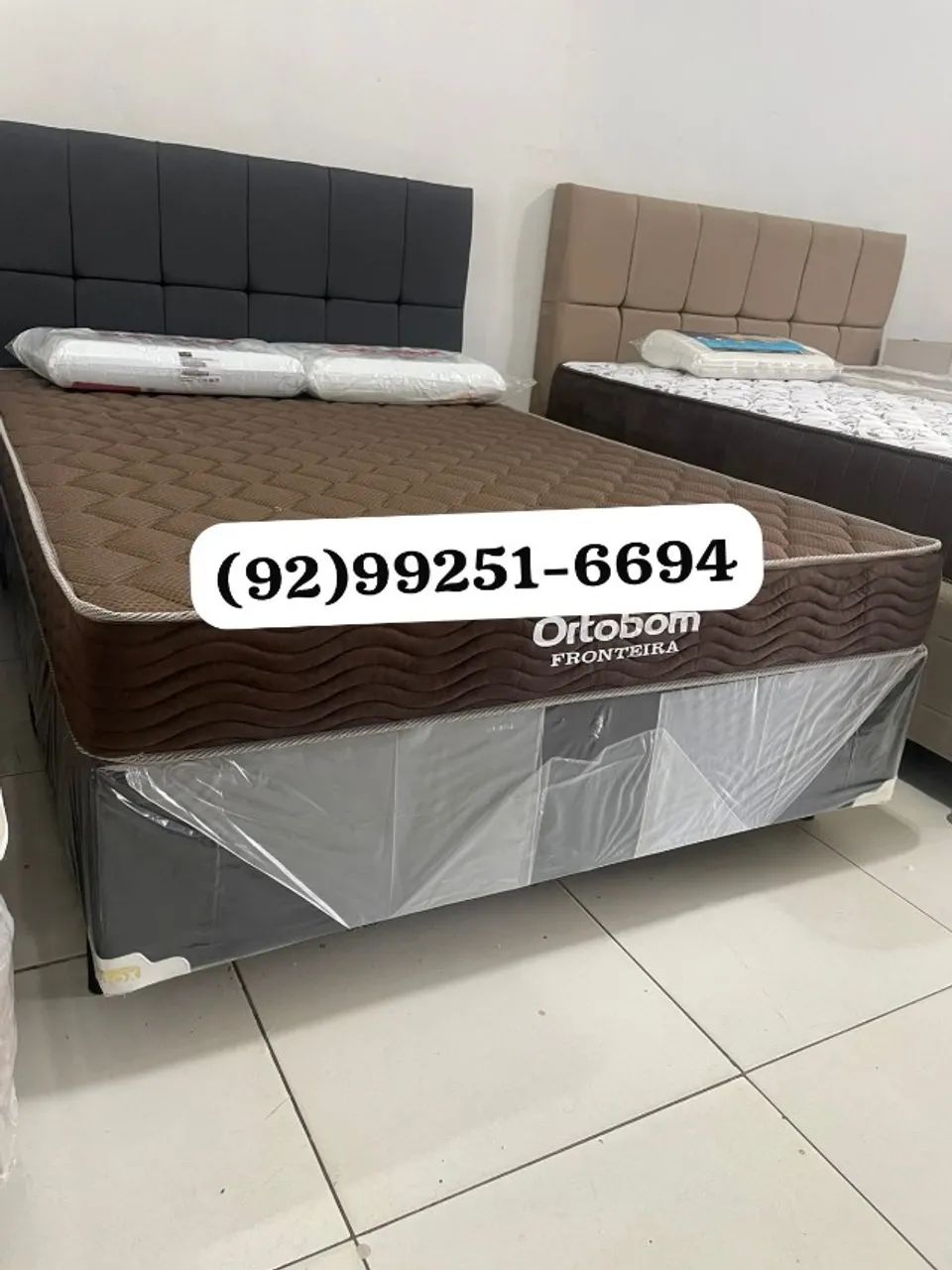 cama casal molas ensacadas ortobom 