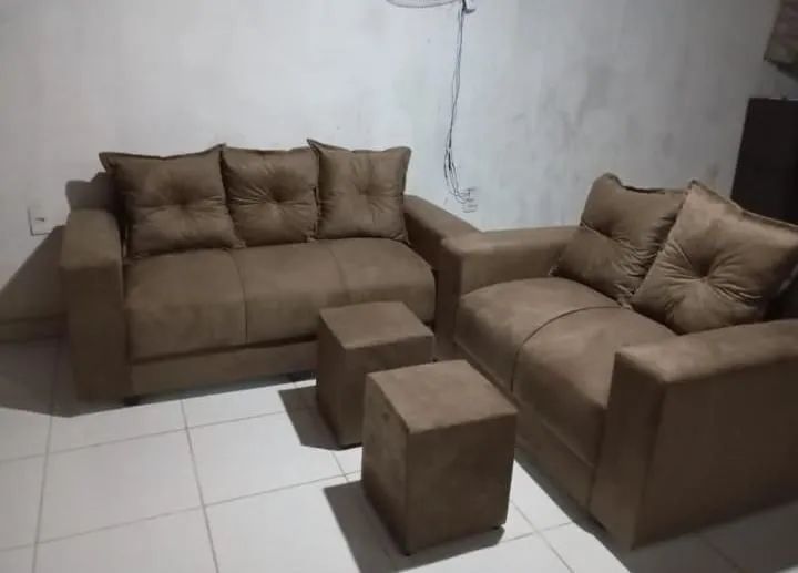 Sofá pupolar 5 acentos em promoção  - Foto 2