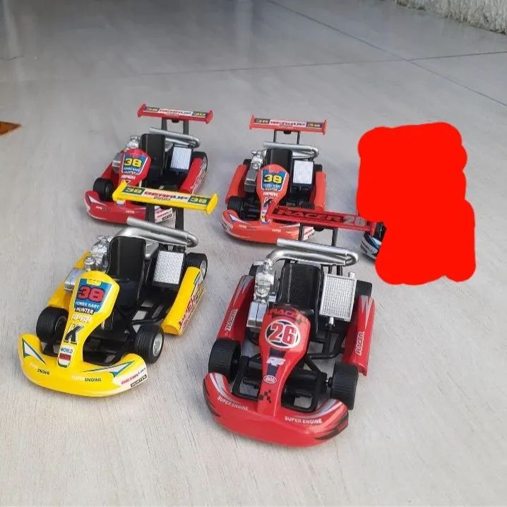 Miniatura kart carrinho