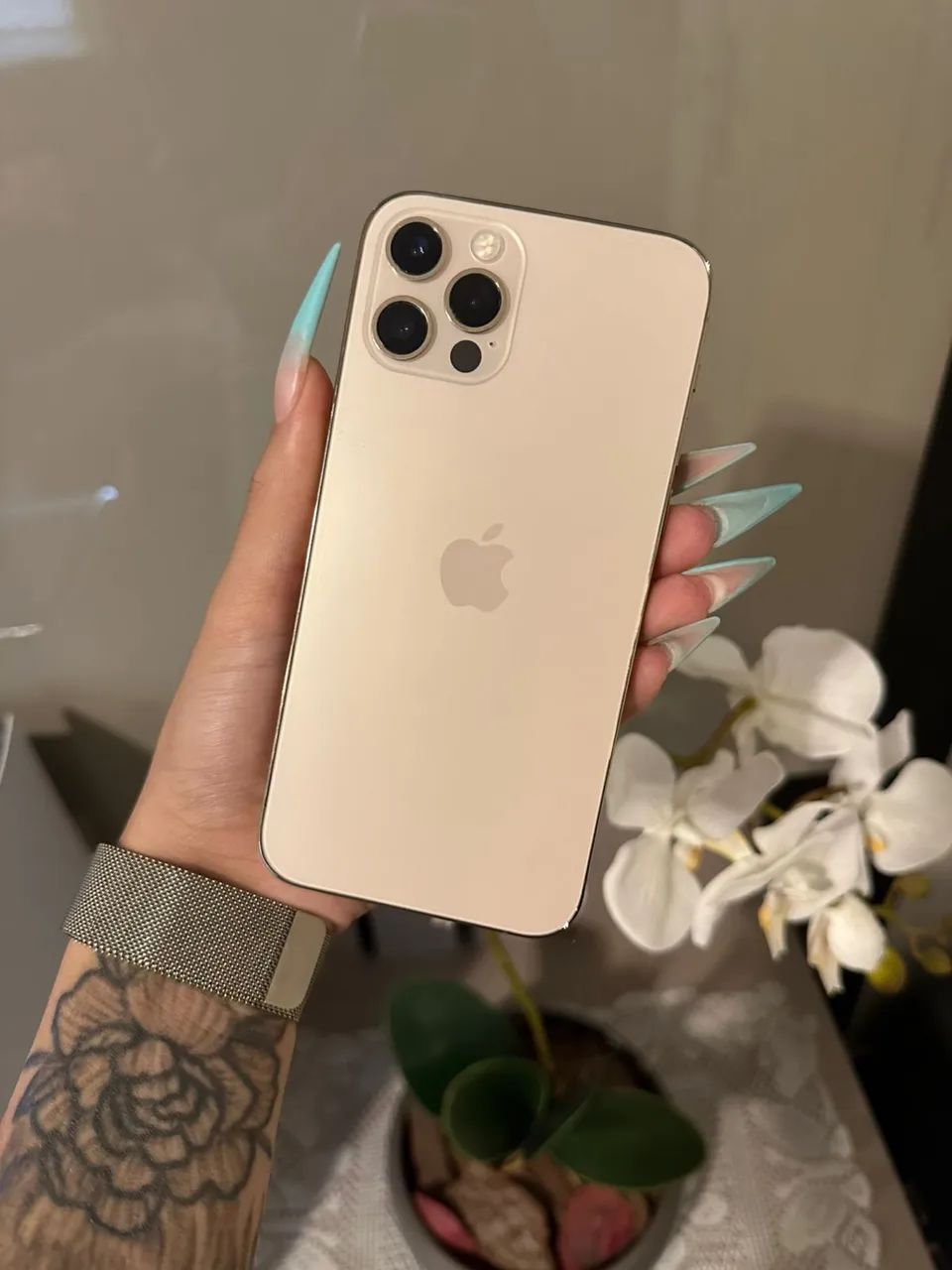 iPhone 12 Pro Gold IMPECÁVEL  - Foto 2