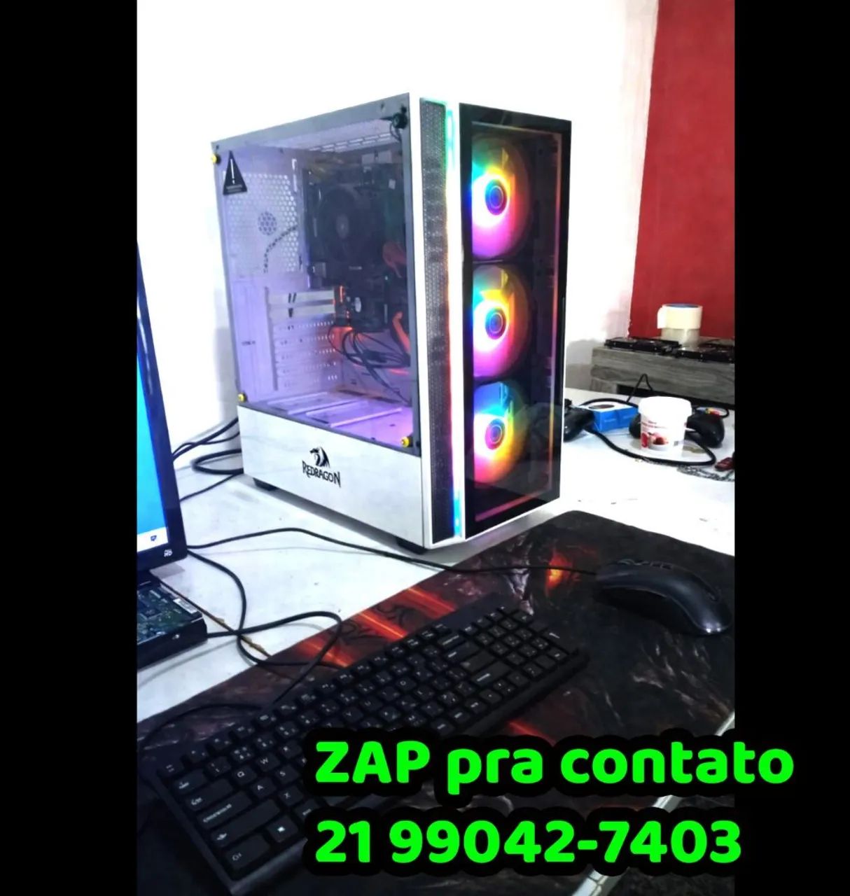 PC Gamer Ryzen 5 ( TESTO NA HORA ) - Foto 2