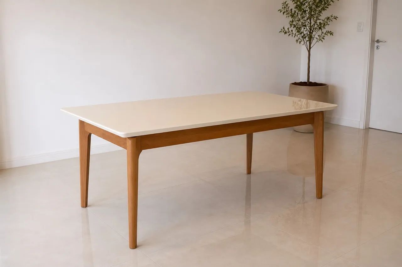 Vendo Mesa de Jantar com 6 cadeiras  - Foto 3