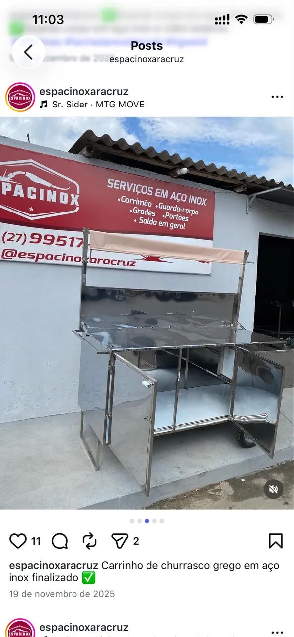 Carrinho para lanche em geral  - Foto 2
