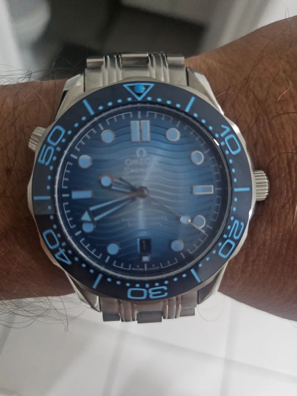 RELÓGIO ÔMEGA SEAMASTER, cerâmica, 750,00 reais - Acessórios