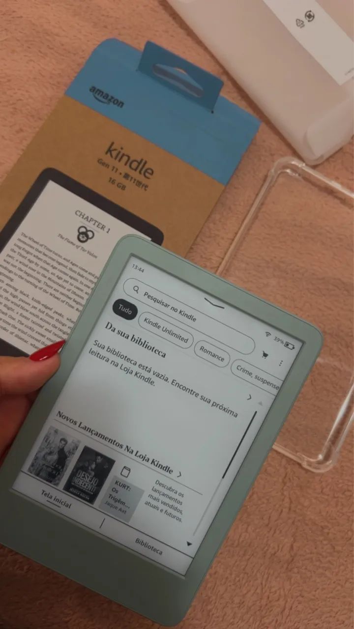 Kindle última geração 2026 Verde Matcha  - Foto 4