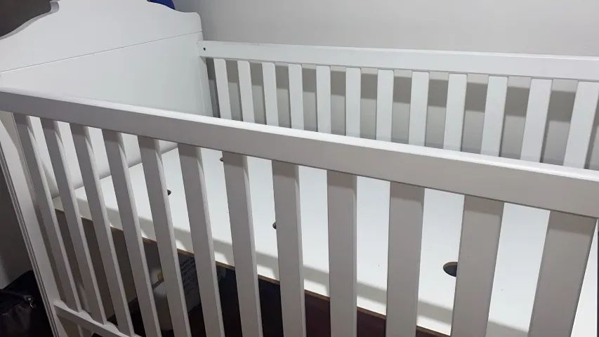 Berço Branco+ KIT 