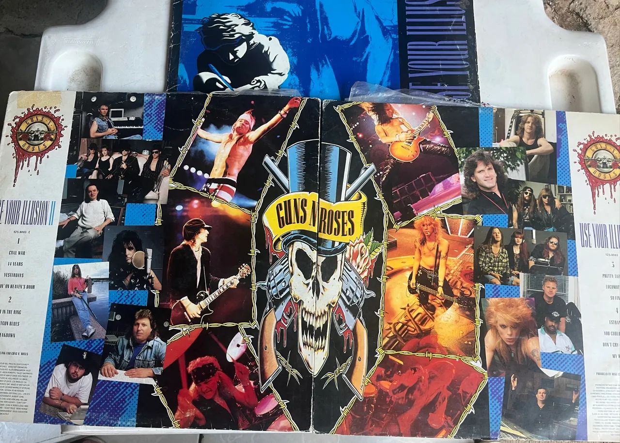 Disco Vinil Guns IN Roses Use Your Illusion II - Foto 5