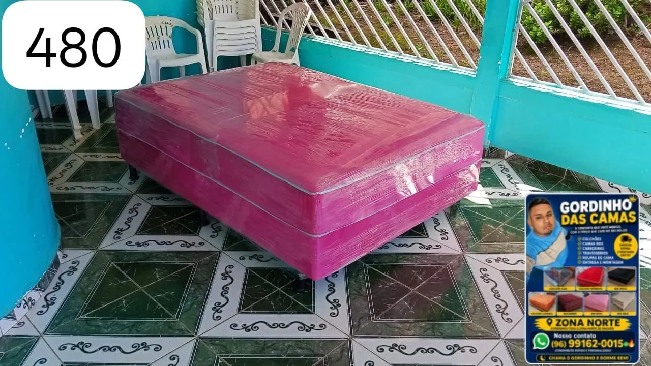 Promoção de cama de casal 480?
