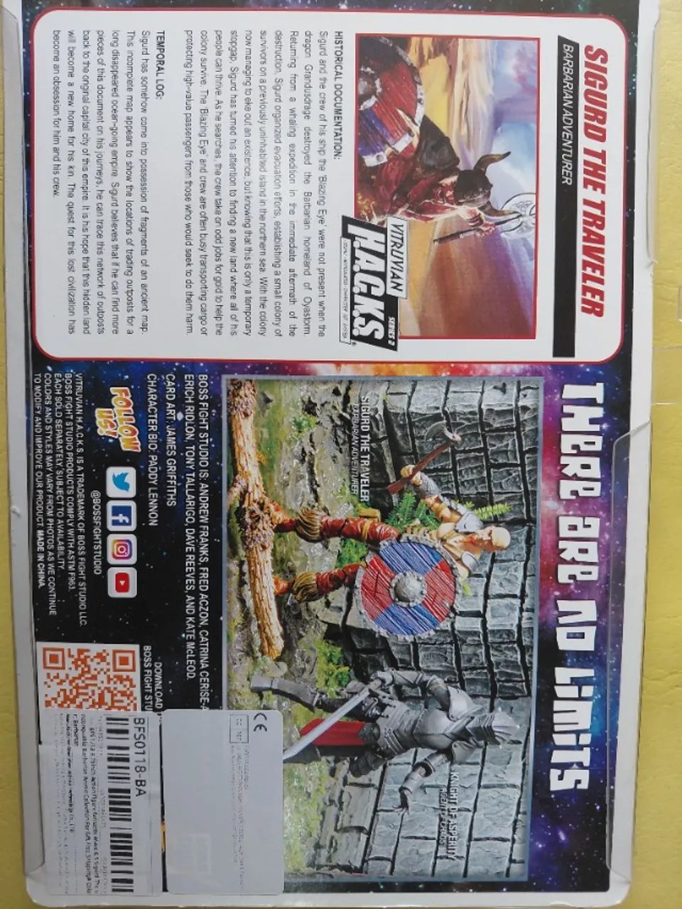 Vitruvian hacks serie 2 barbarian adventurer  - Foto 4