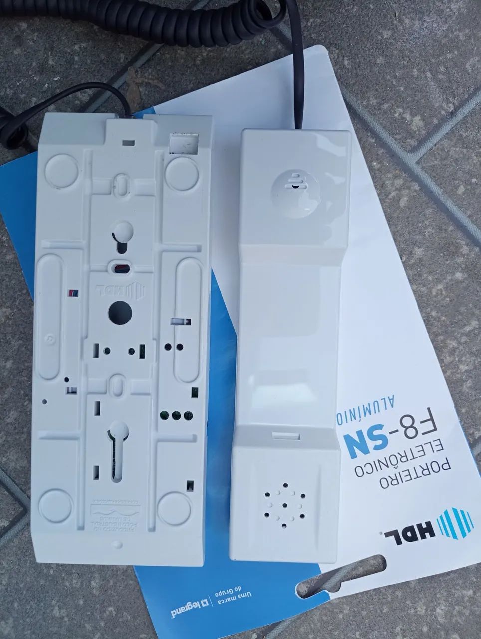Interfone HDL modelo F8SN - com defeito no botão 