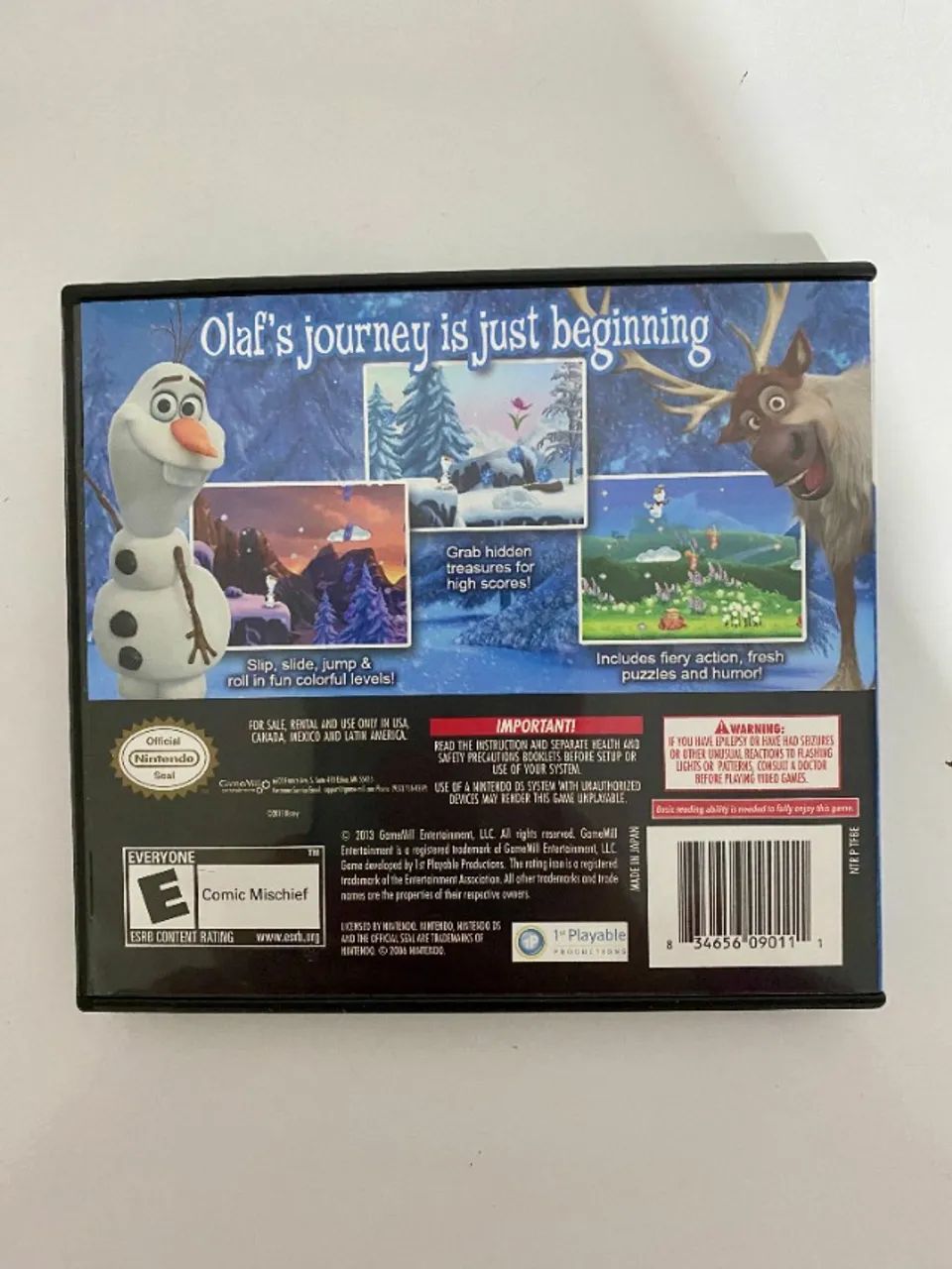 Frozen Olaf's Quest Nintendo DS Original - Foto 3