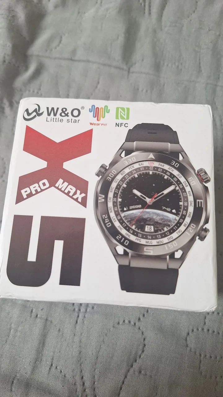 Smartwatch X5 Pro Max + pulseiras - Foto 3