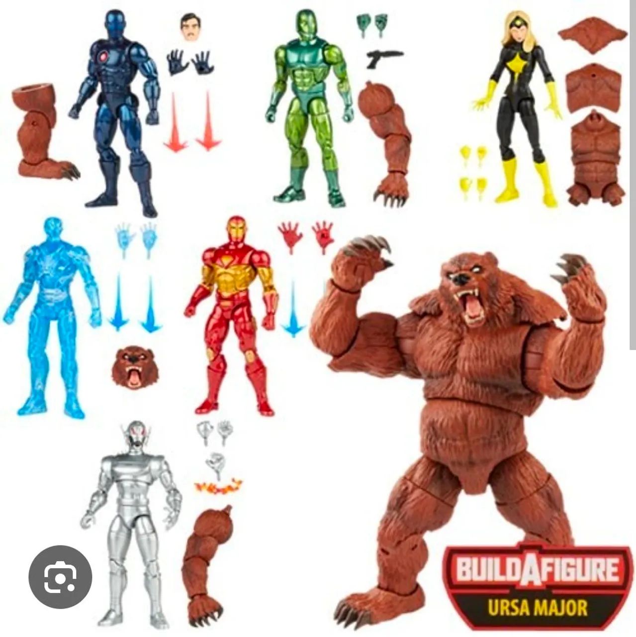 Waves Marvel legends. Red Skull, Ursa Major e Bone Breaker - Foto 2