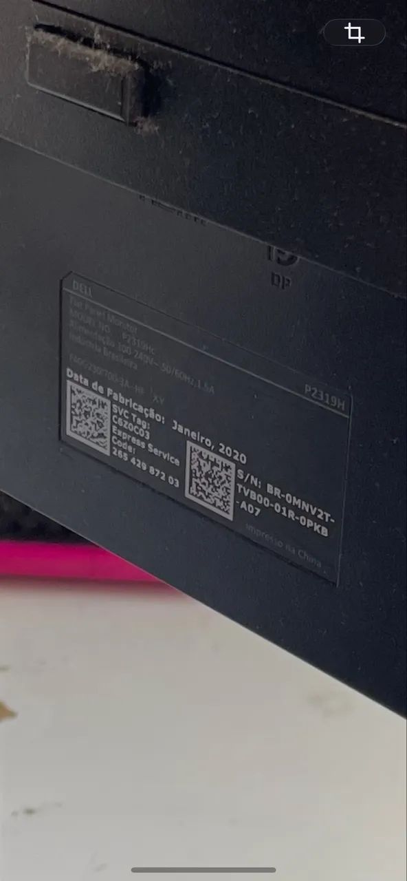 Monitor Dell modelo P2319H 23 polegadas  - Foto 4