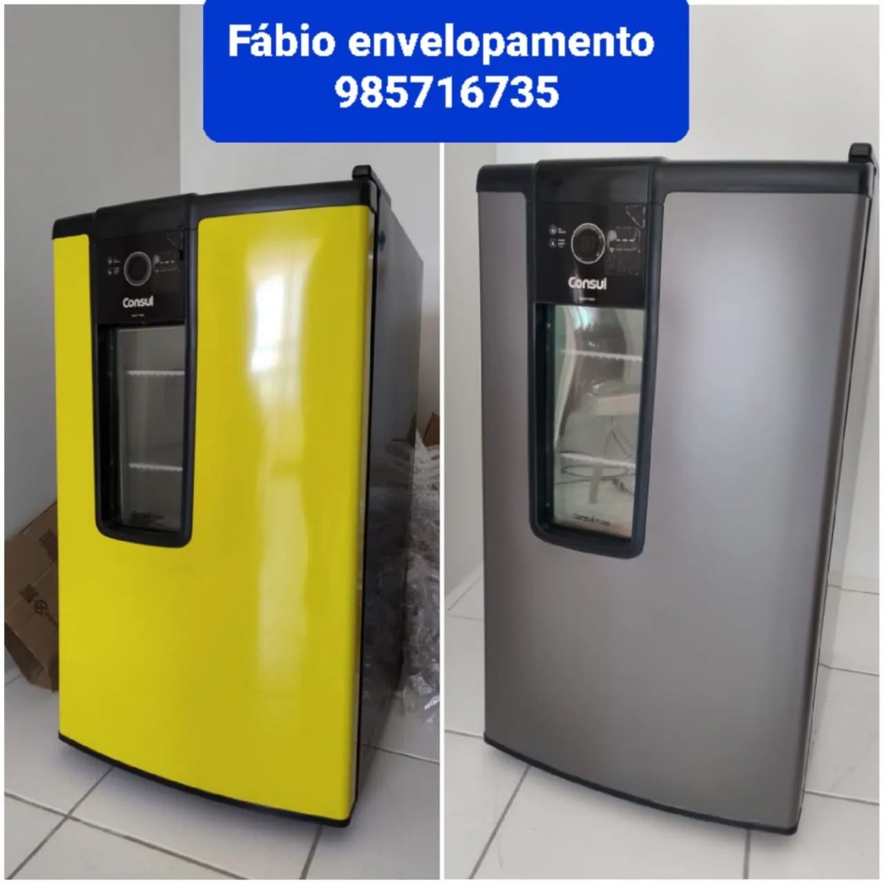 Envelopamento de frigobar  - Foto 2