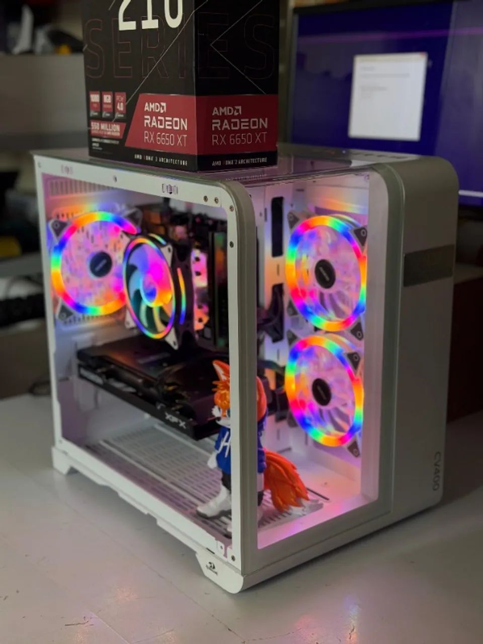 PC Gamer i7 13th INTERPOSER + RX 6650XT - TOP - Foto 3