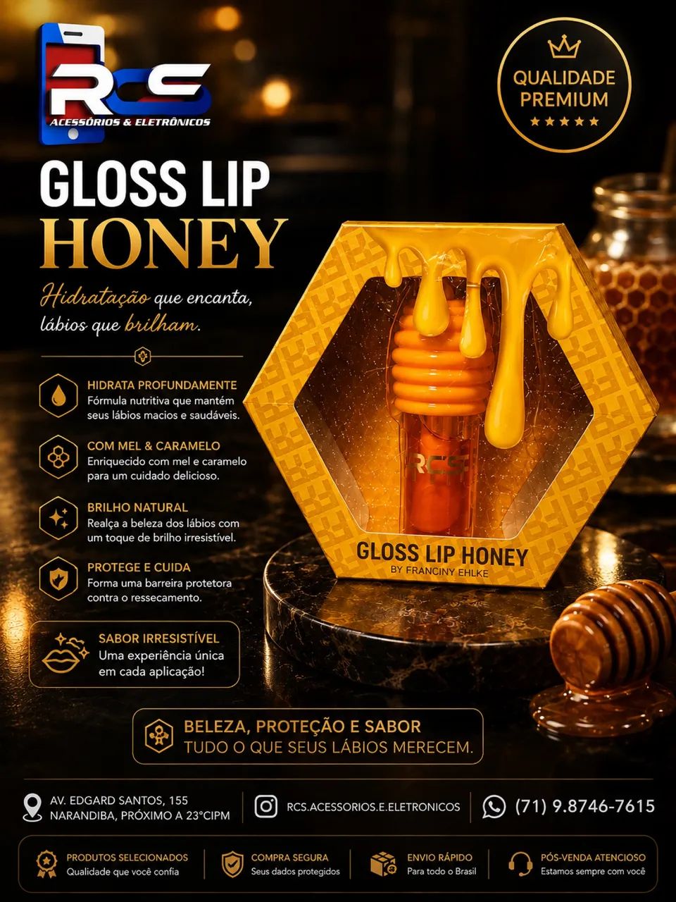Gloss Lip Honey