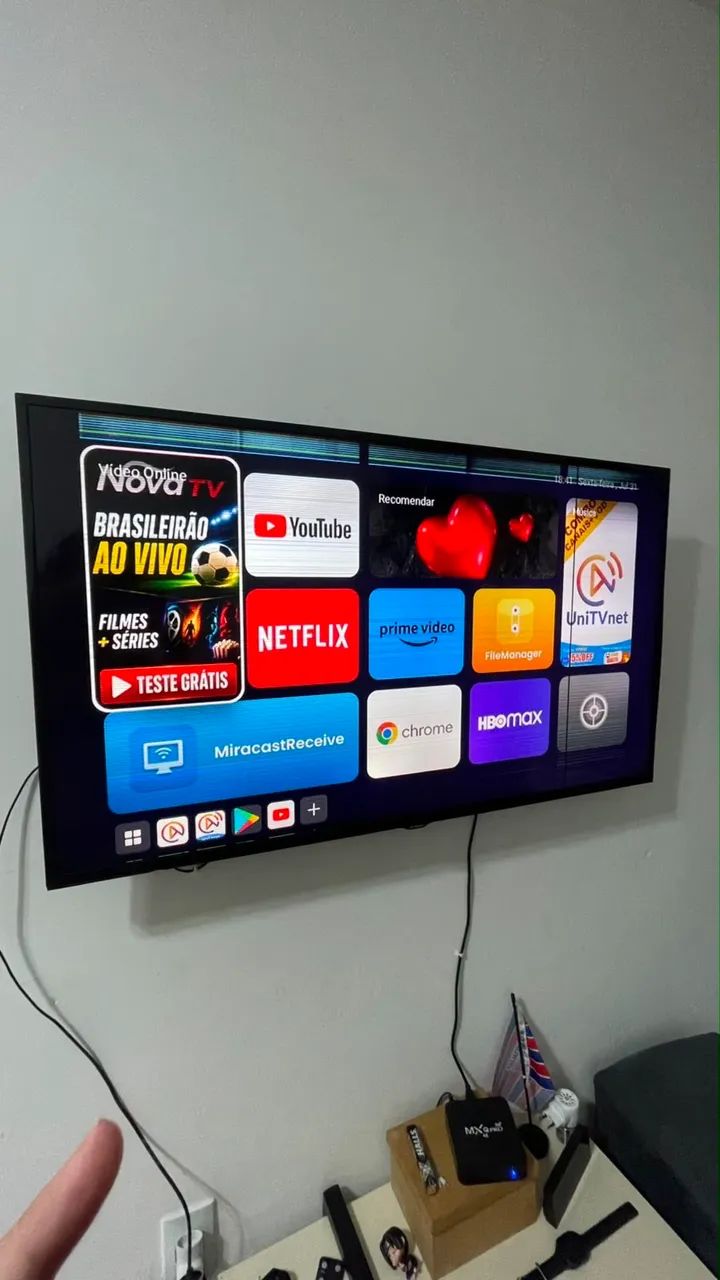 Tv Samsung Android 50 polegadas com defeito  - Foto 2