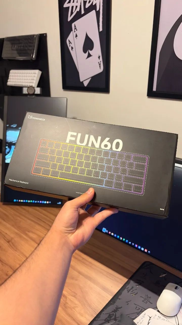 teclado fun 60 pro he