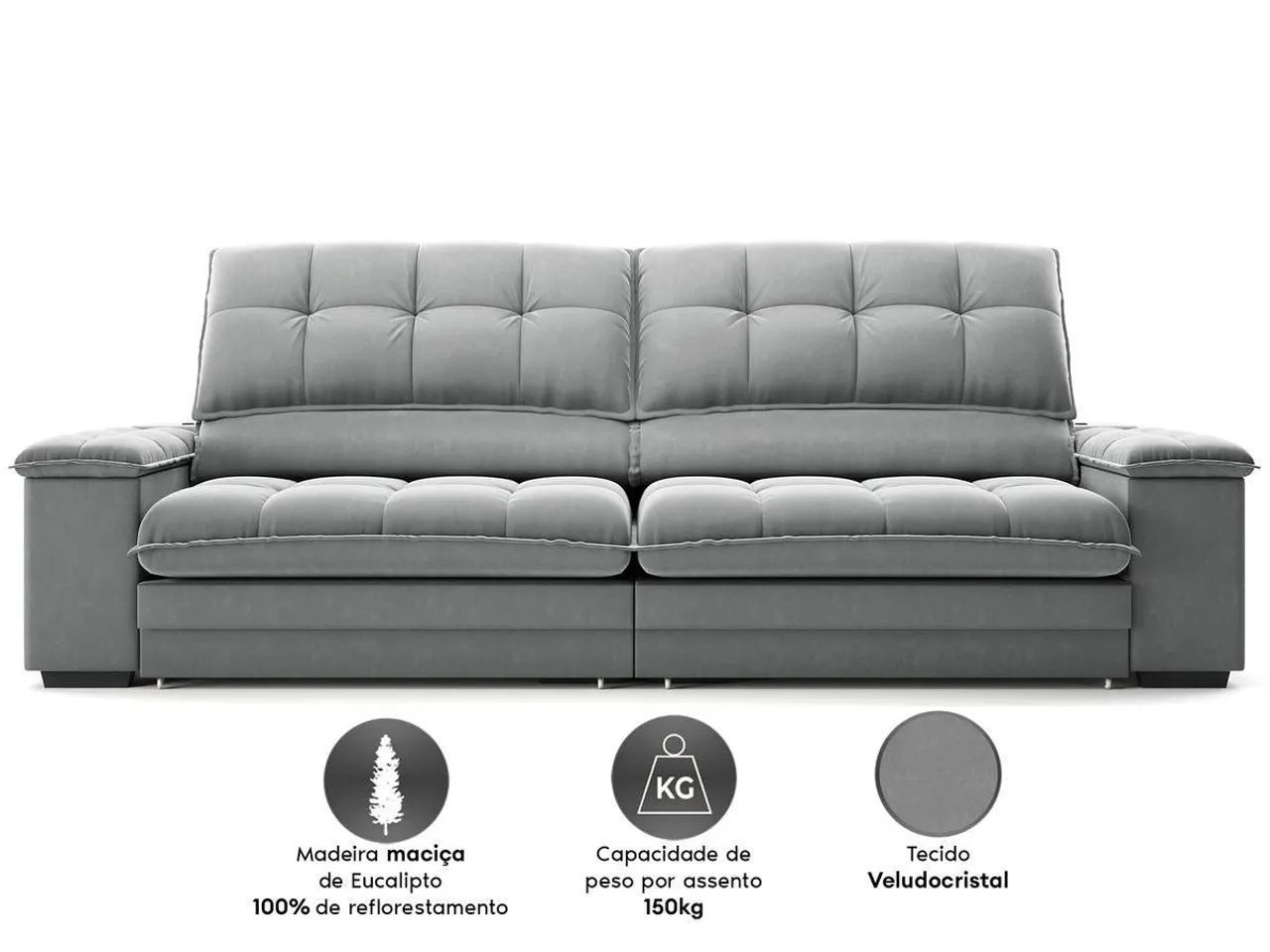 Sofa novo Embalado medindo 2.50  - Foto 4