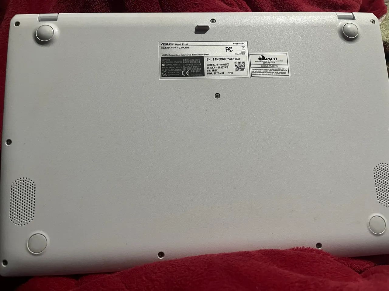 Notebook Asus novo 