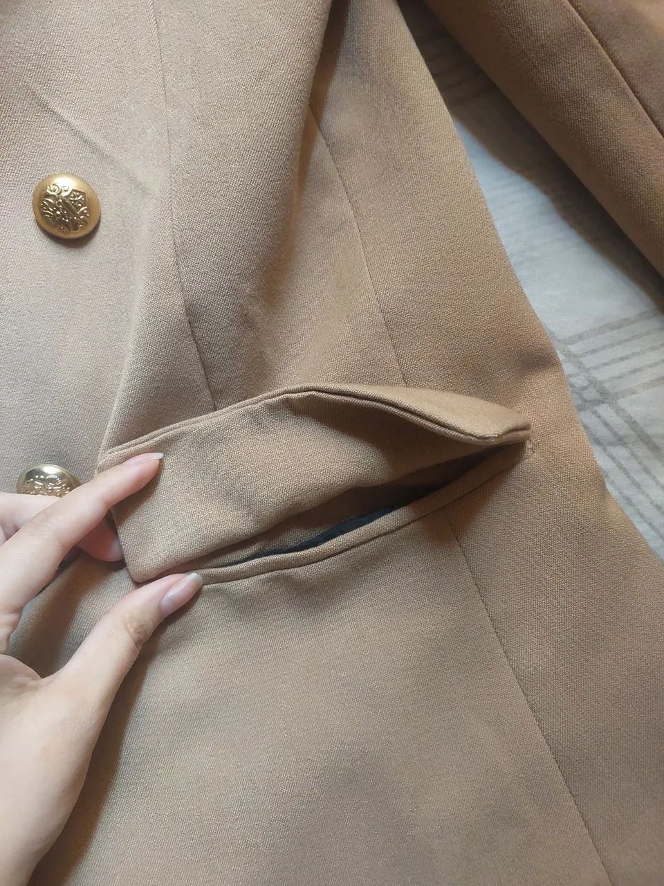 Blazer inverno Bege - Foto 5