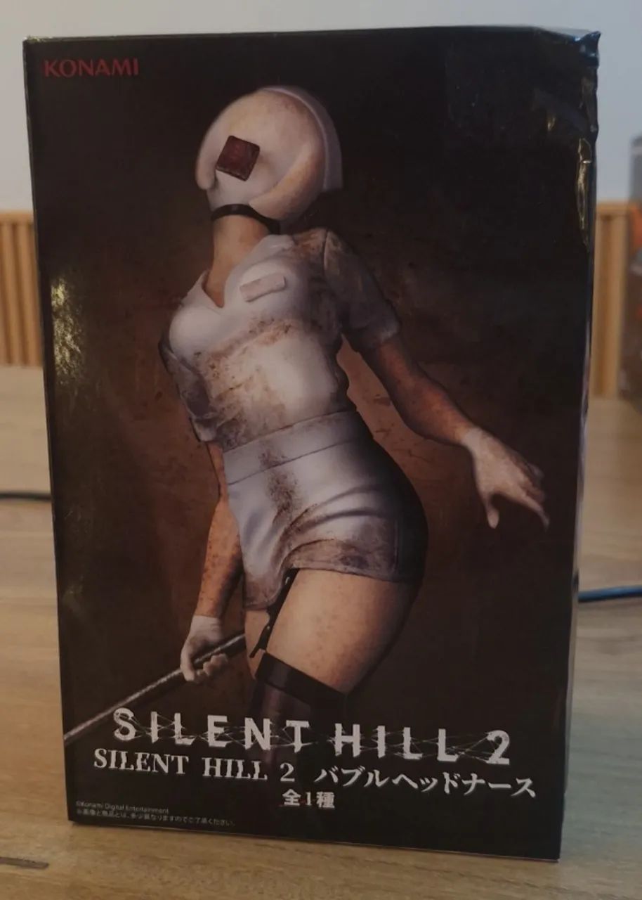 Action Figure Bubble Head Nurse Sillent Hill 2 Original Konami