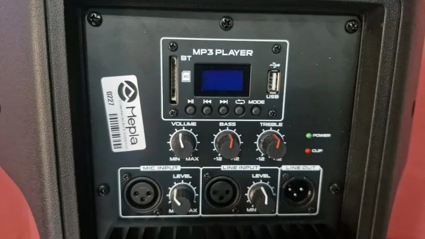 Caixa de som 350rms ATIVA nova + Case de proteção - Foto 3