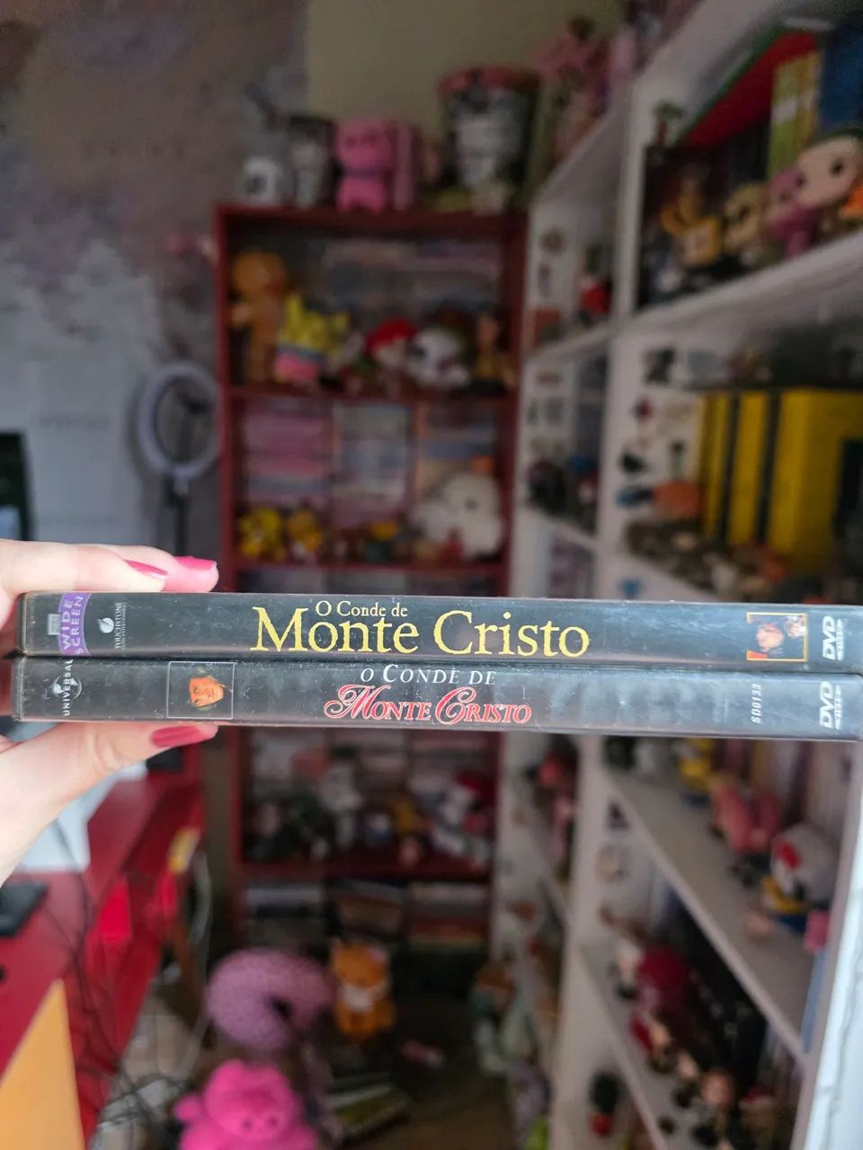 DVD O Conde de Monte Cristo 1998 e 2002 - Foto 3