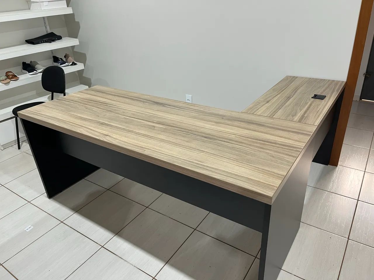 Mesa de escritório em ?L? - Foto 2