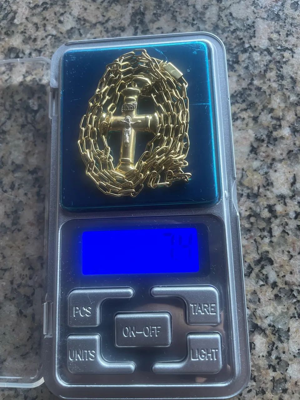 Lindo cordão e pulseira de ouro 18k