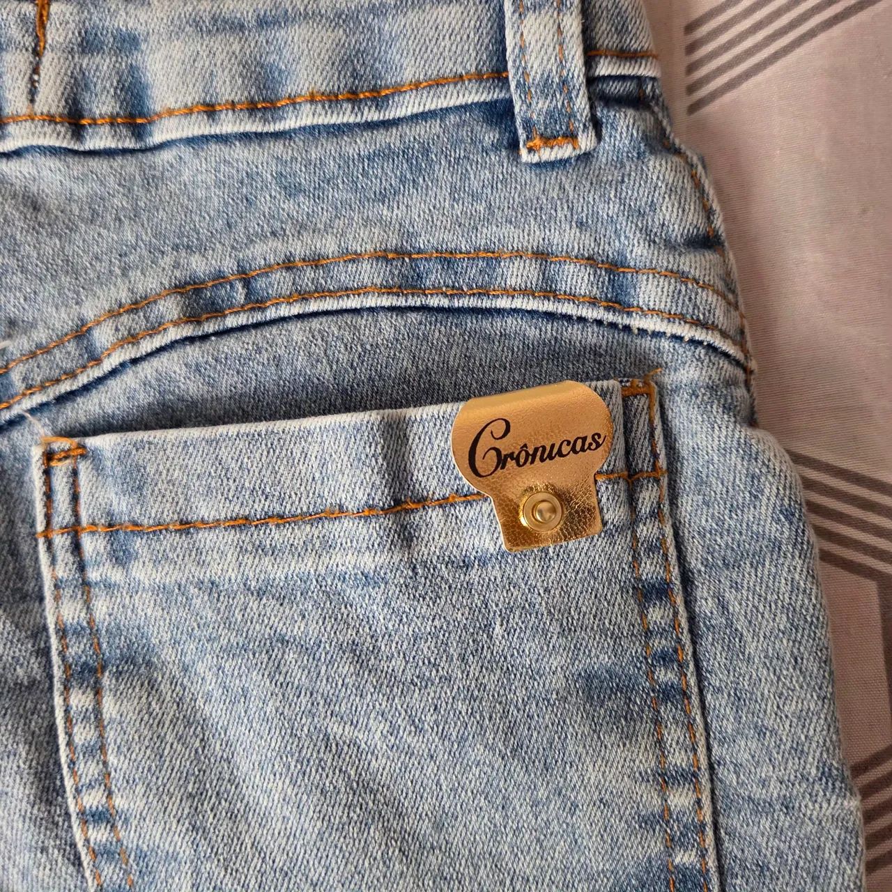 Short Jeans Crônicas Tam 34 - Foto 3