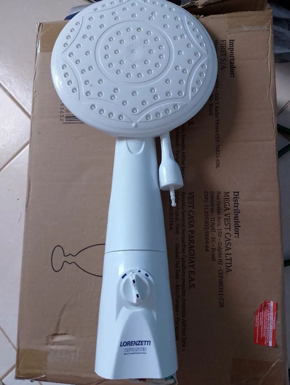 Lorenzetti Advance Showerhead