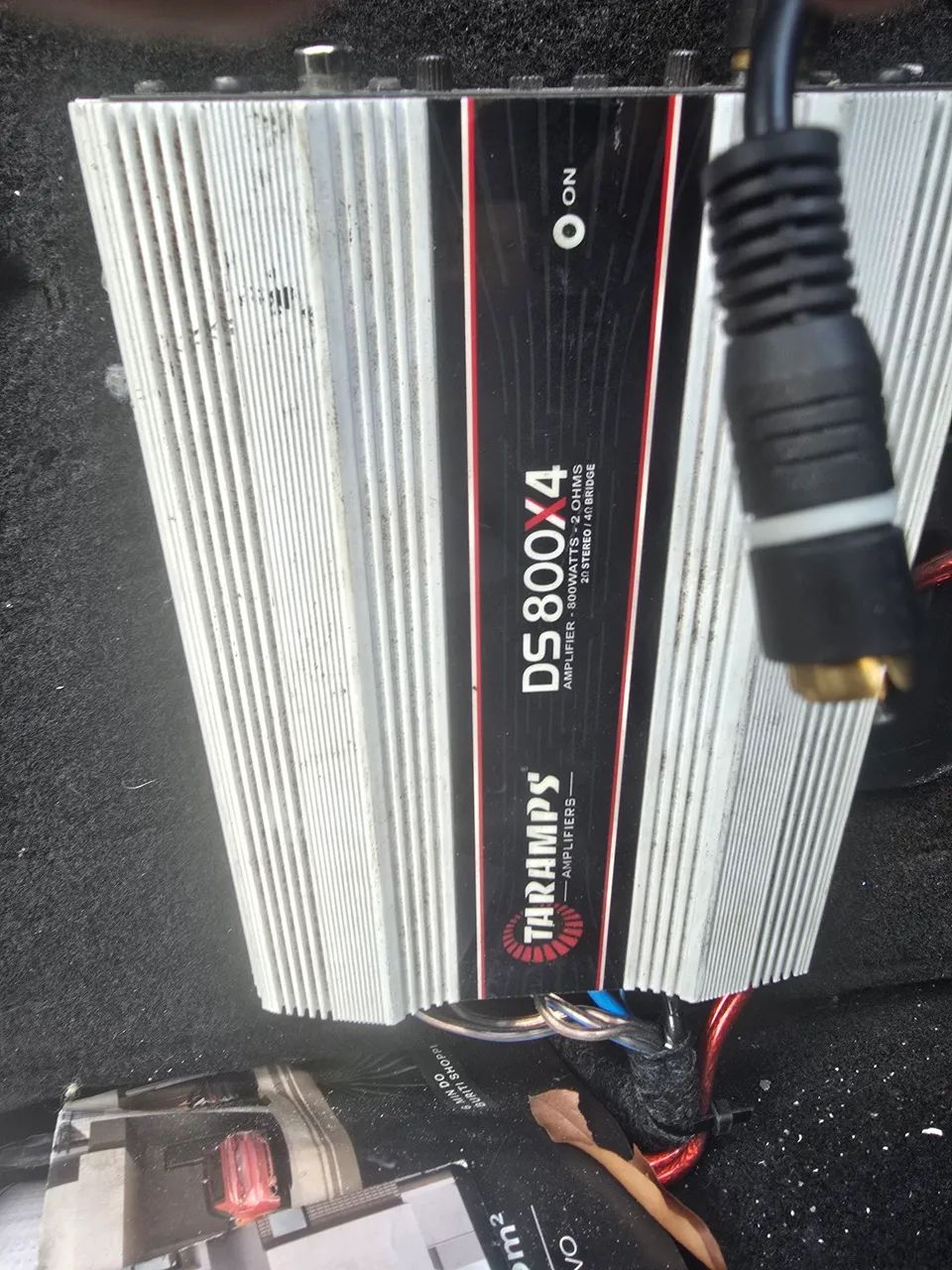 Vendo power vox de 12 com caixa e taramps Teoco por notebook mais volta minha - Foto 3